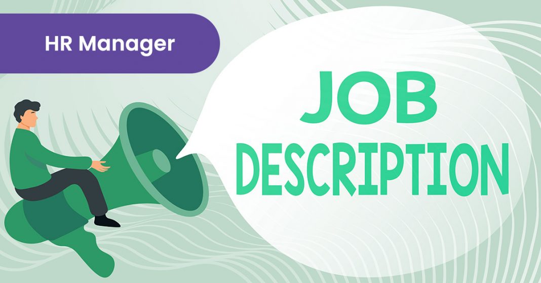 HR Manager job description