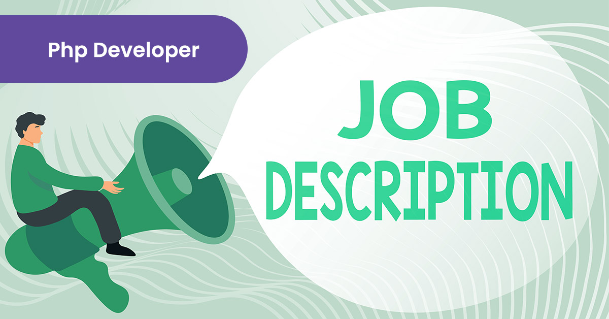 Php Developer job description